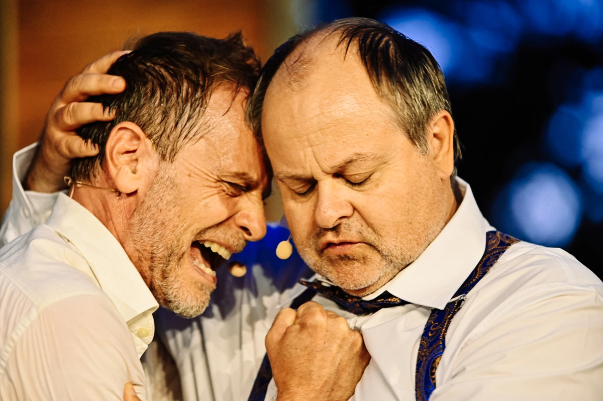 Julian Weigend und Markus Majowski