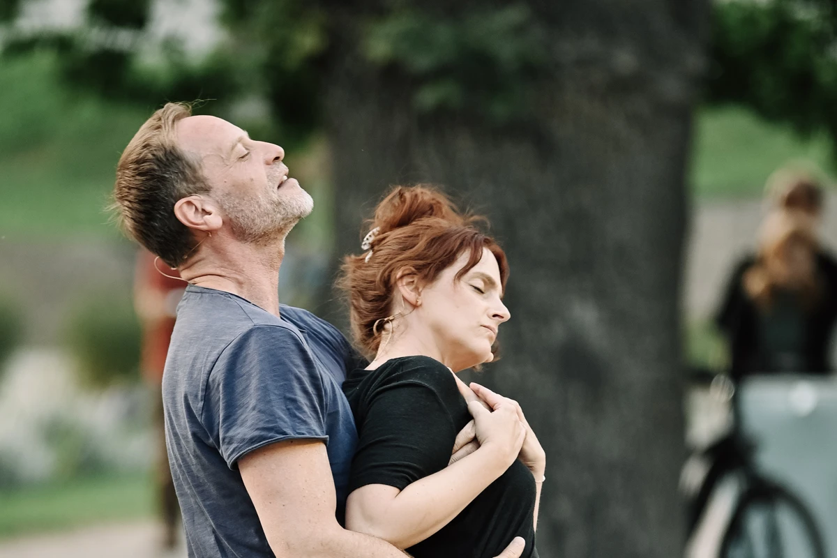 Julian Weigend und Marie Zielcke