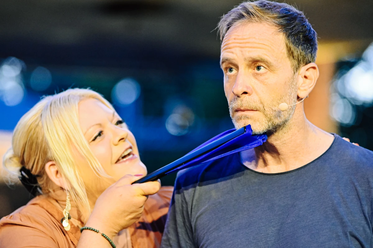 Tine Wittler und Julian Weigend