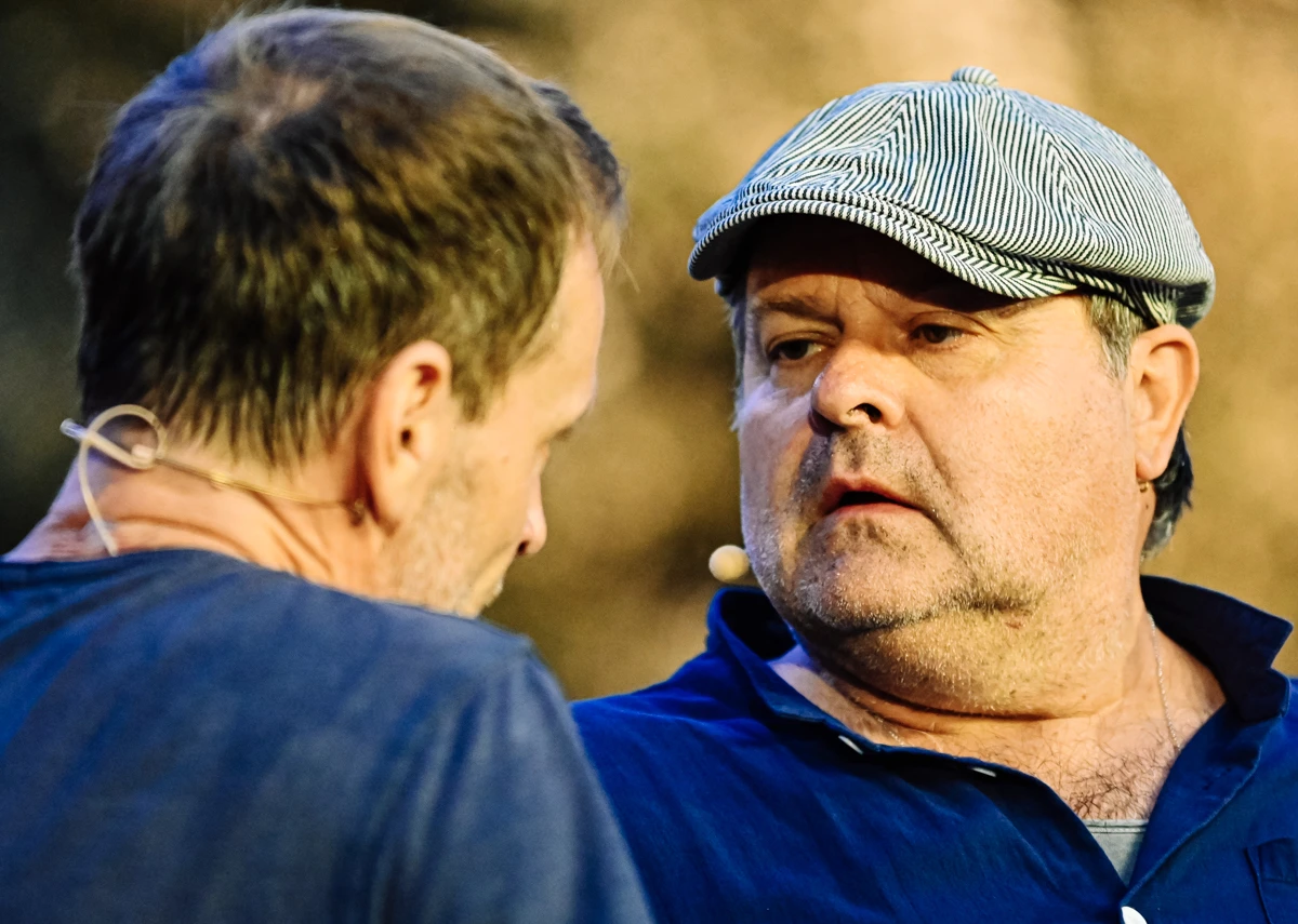 Julian Weigend und Markus Majowski