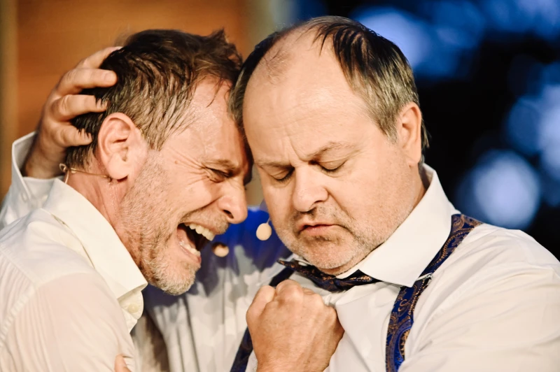 Julian Weigend und Markus Majowski