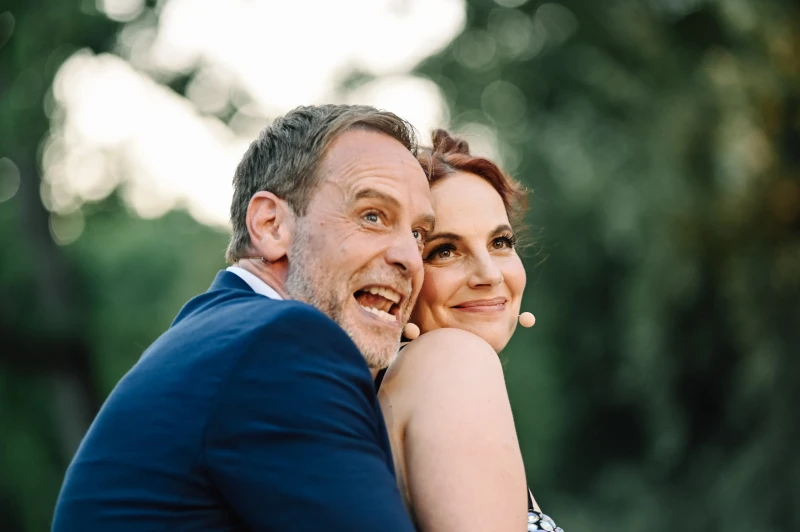 Julian Weigend und Marie Zielcke