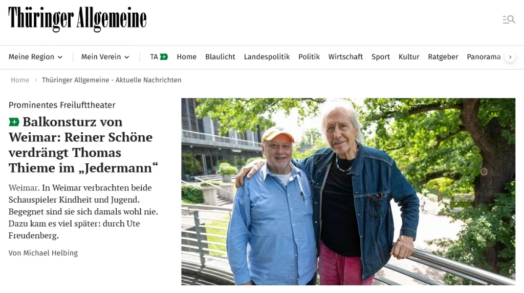 Thüringer Allgemeine 10.8.25