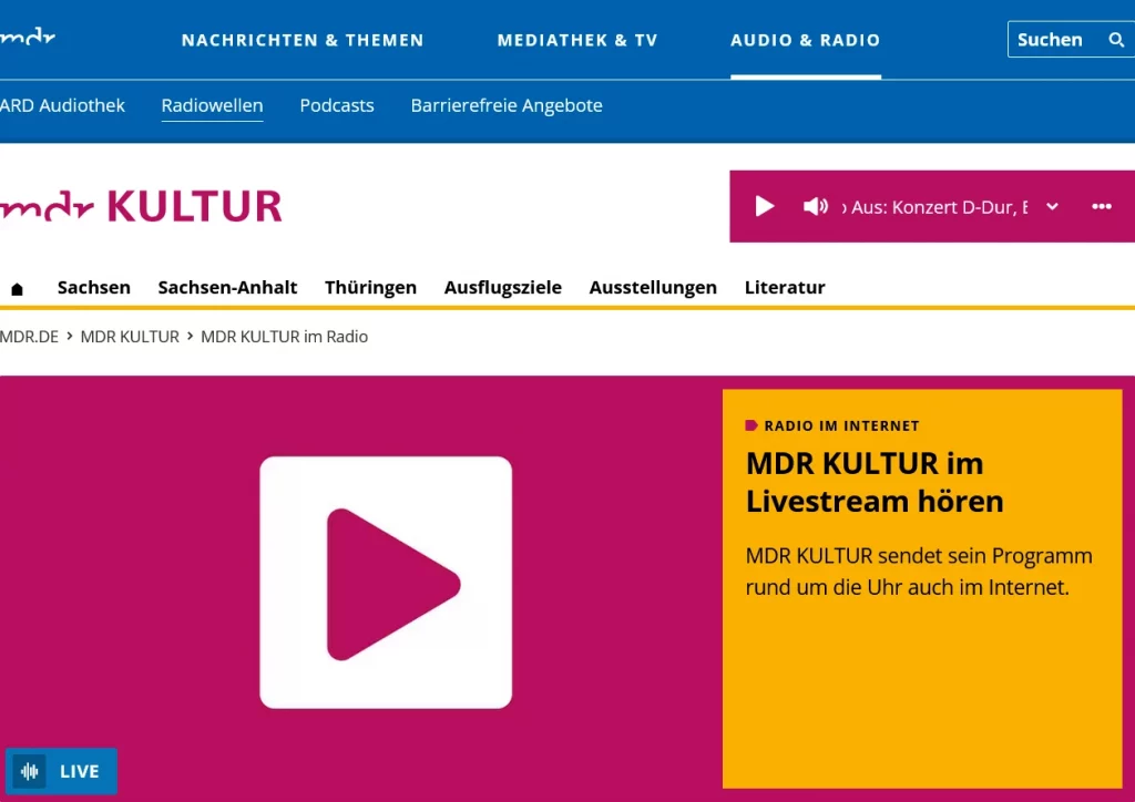 mdr Radio Kultur